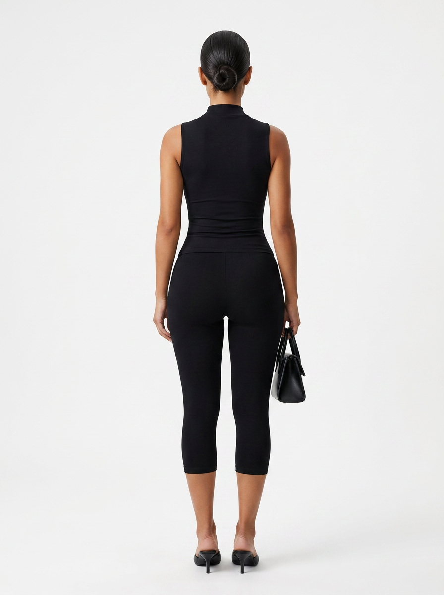 Cotton Capri Leggings